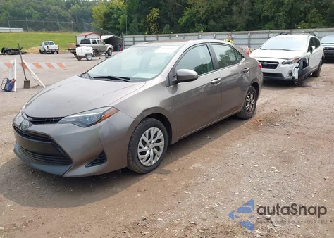 2018 Toyota Corolla Le из США, поврежденный, VIN 2T1BURHE5JC055293